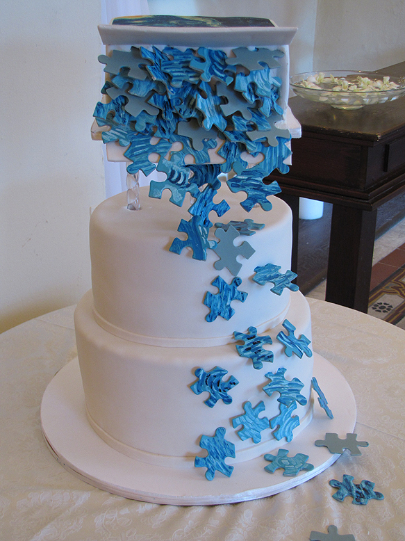 Cake Decorating Blog: A puzzling cake