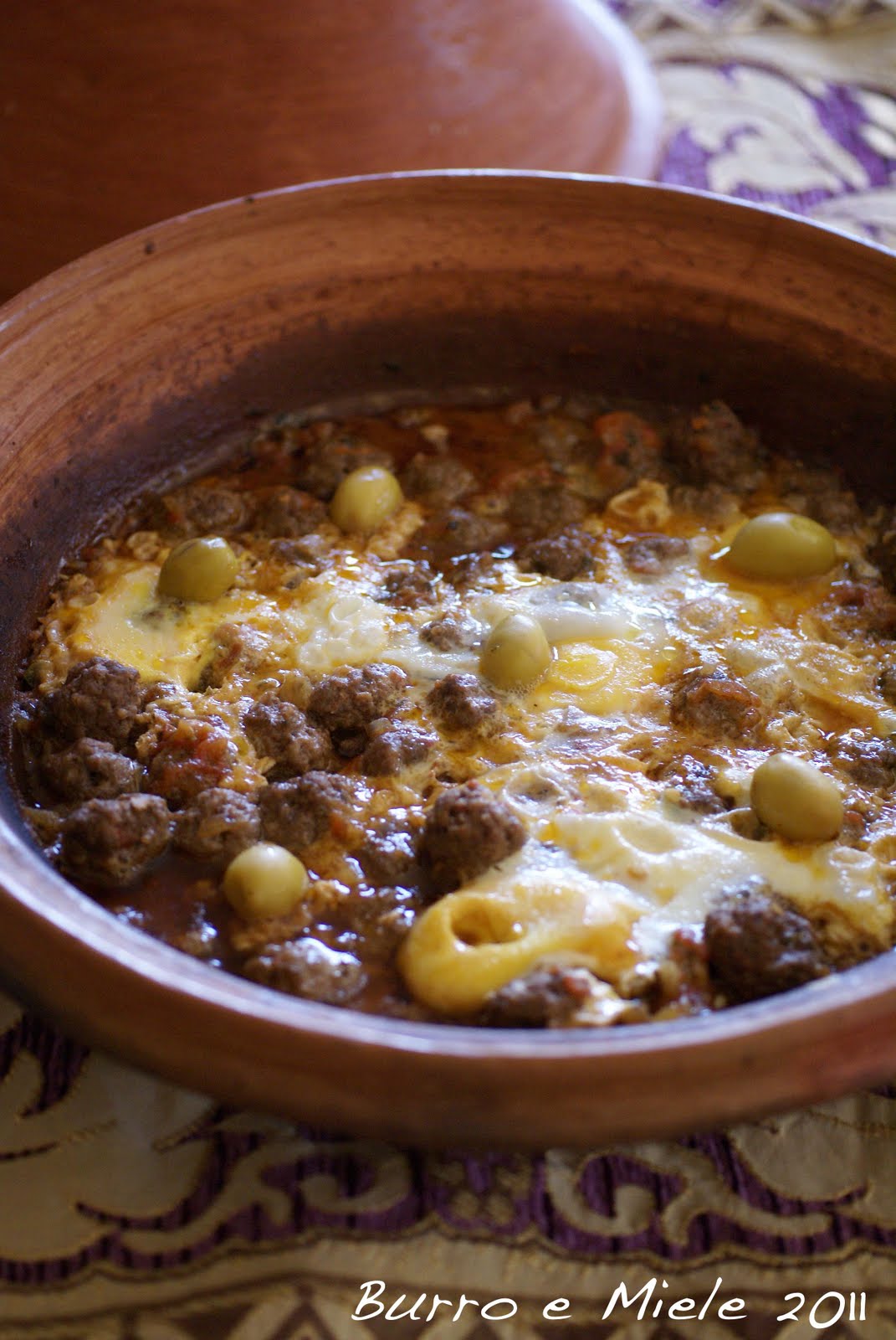 Burro e Miele Tajine Kefta... il primo post dal Marocco