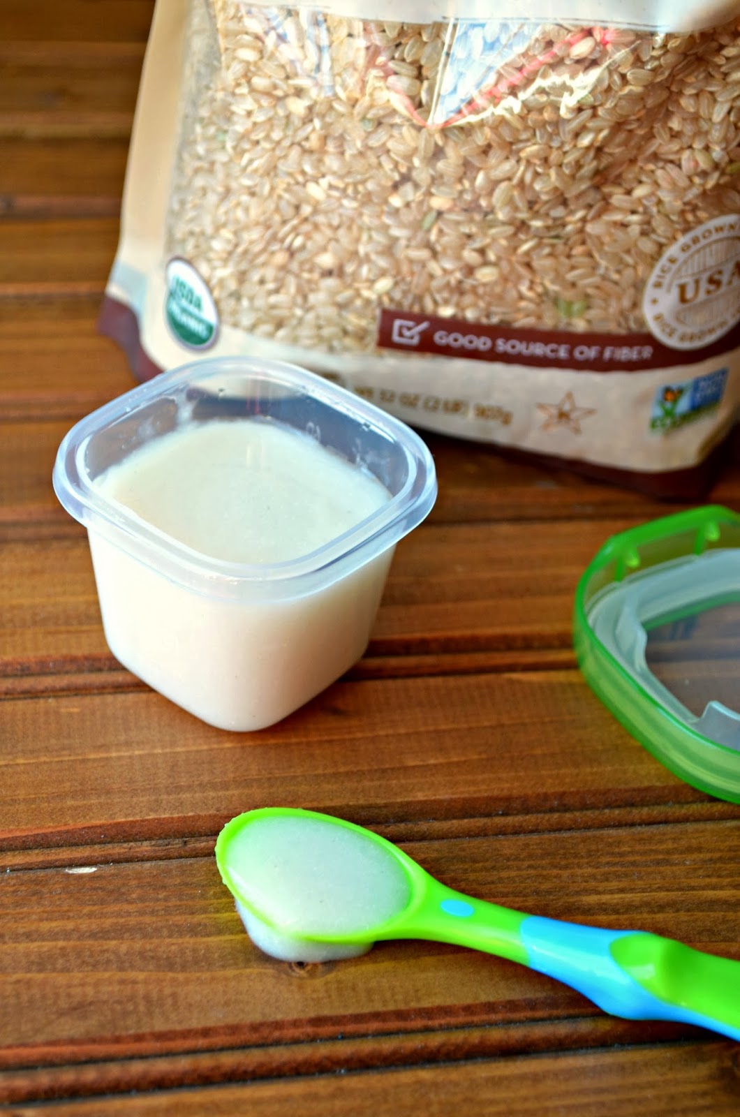 The Savvy Kitchen {Tiny Tot Tuesdays} Homemade Organic Baby Rice Cereal