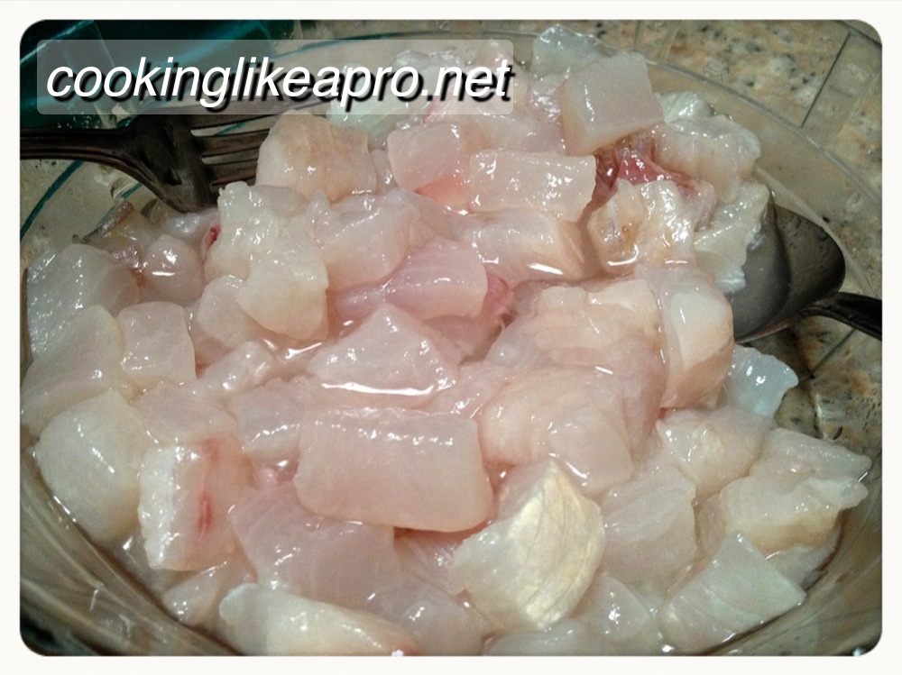 Making Kinilaw na Tanigue (Raw Fish recipe) Quick And Easy Recipes