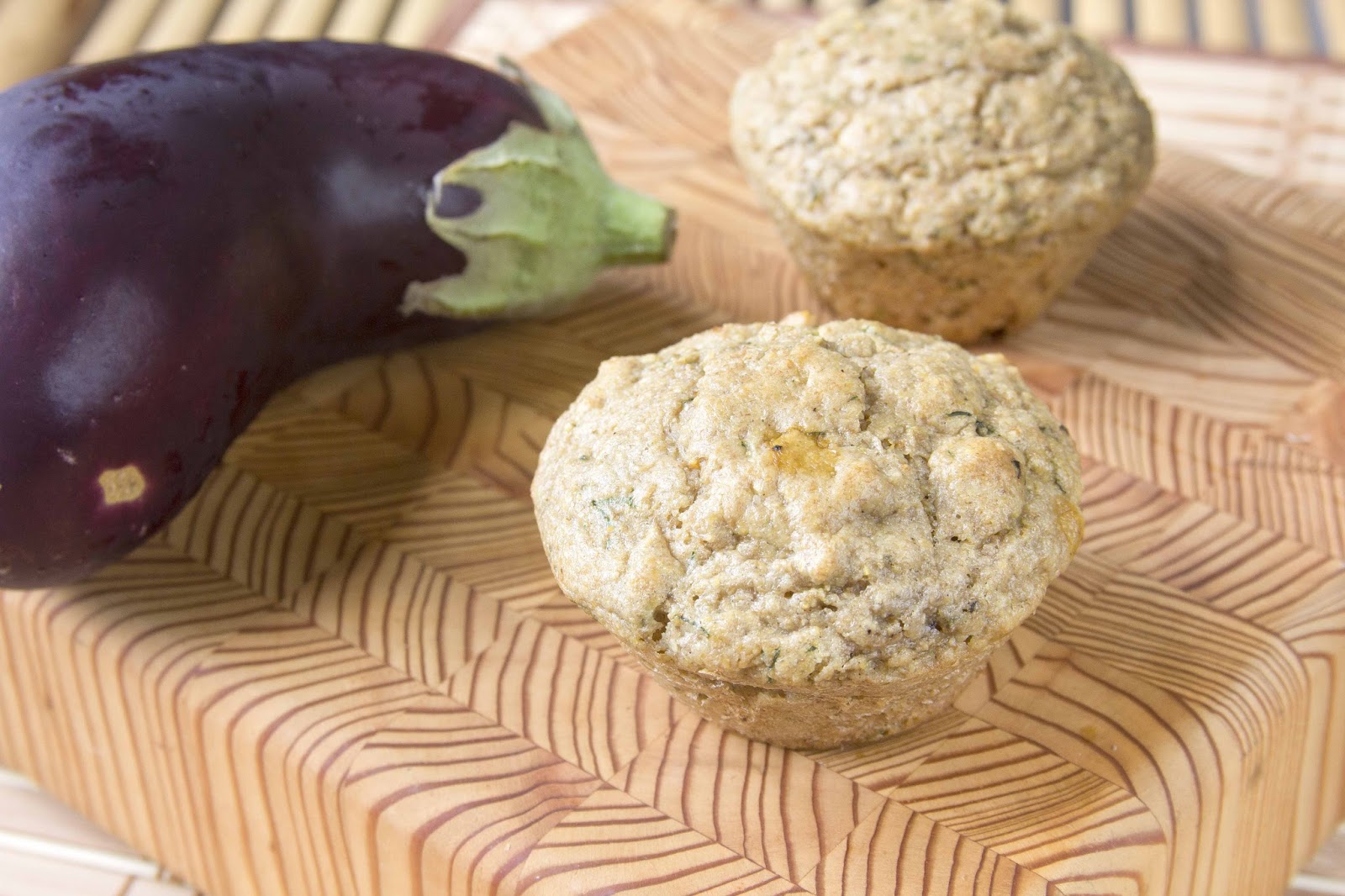 Muffin Tin Mania Eggplant Dill Muffins
