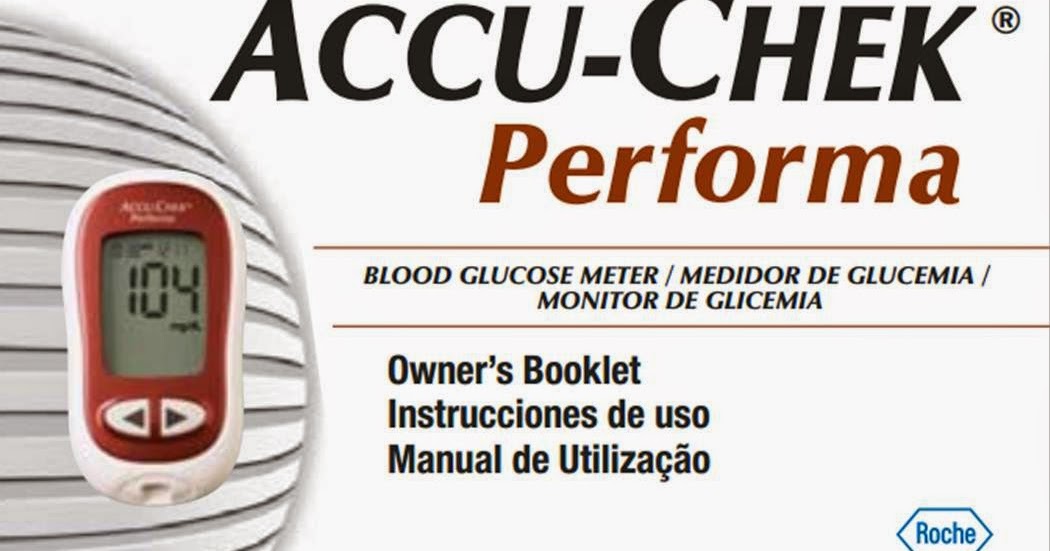 BOTUCATU DIABÉTICOS: Manual Accu-Chek performa