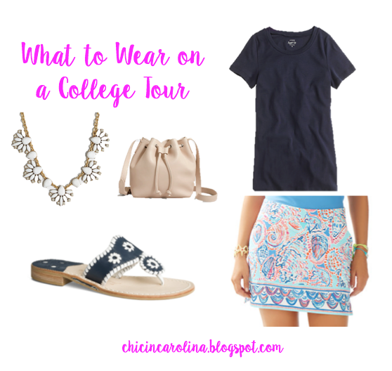 Chic in Carolina What to Wear on a College Tour
