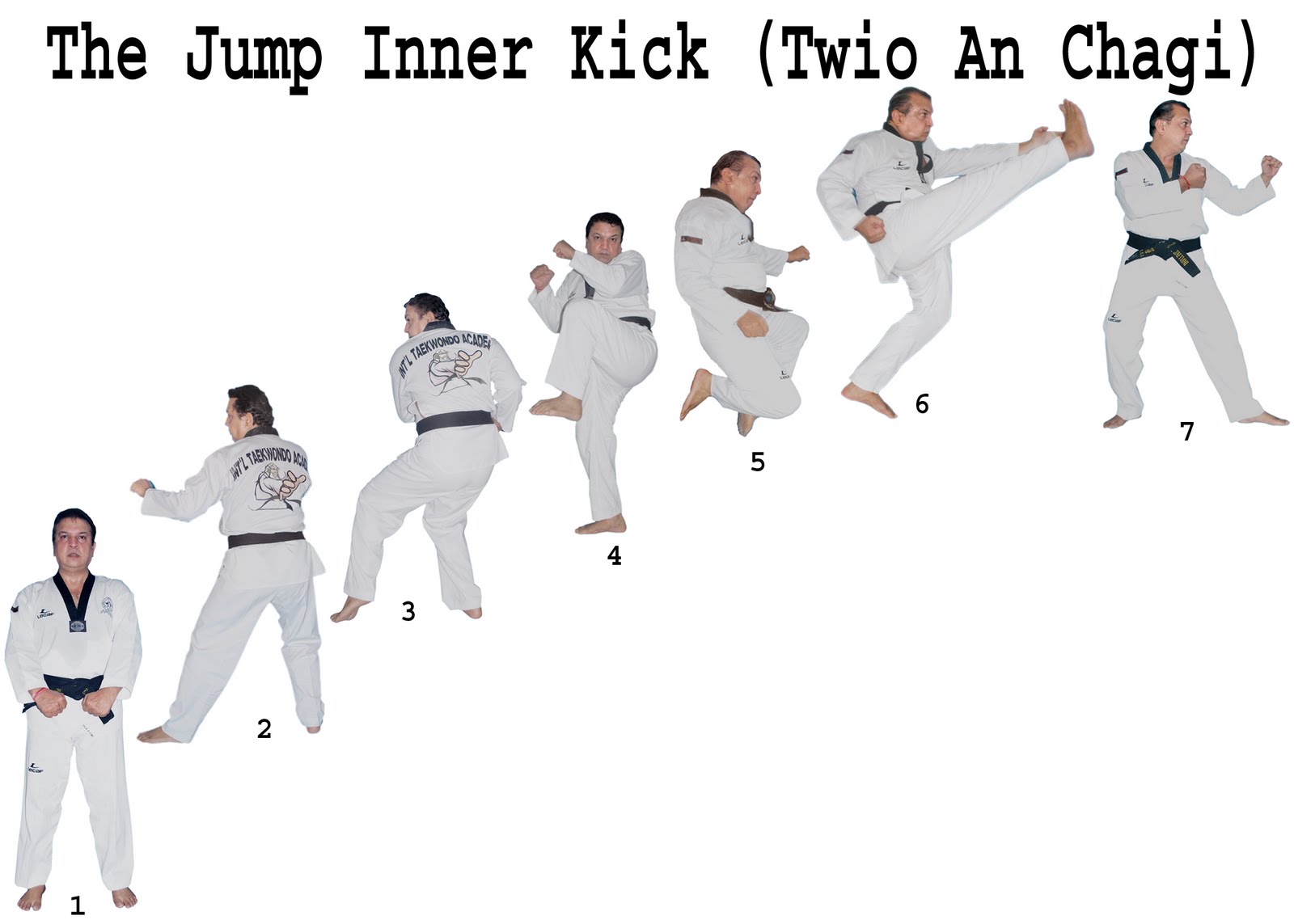 Taekwondo Fed. of India special Jump Kicks. Taekwondo Federation of