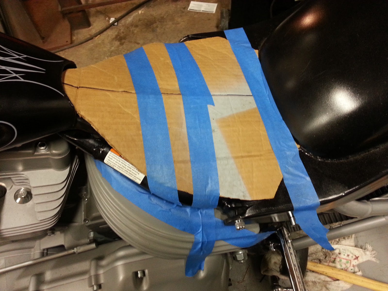 WISNER CYCLES, Anamosa Iowa Howto build a custom fiberglass seat pan