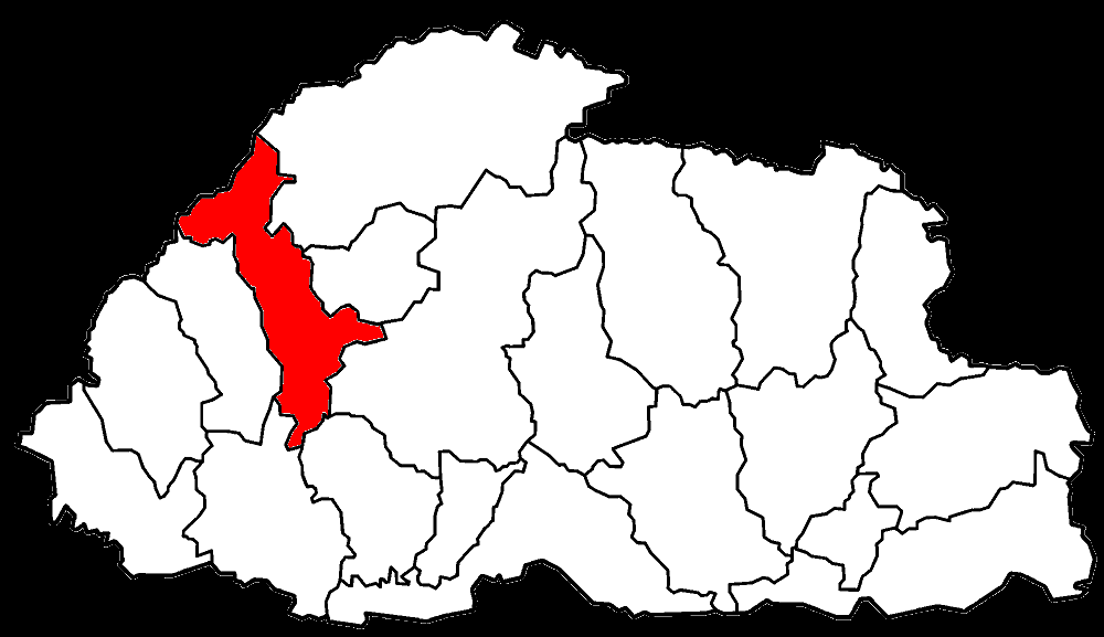http://en.wikipedia.org/wiki/Districts_of_Bhutan