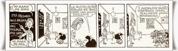 Mafalda de Quino. 20 libros que leer con tus hijos