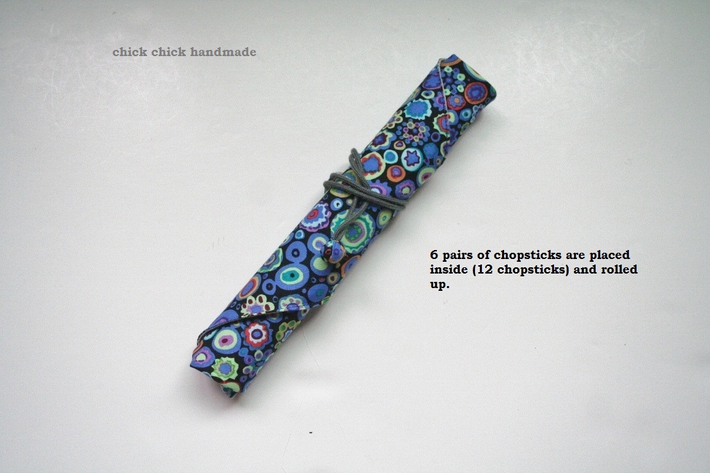chick chick sewing Chopsticks and cutlery holders in my shop