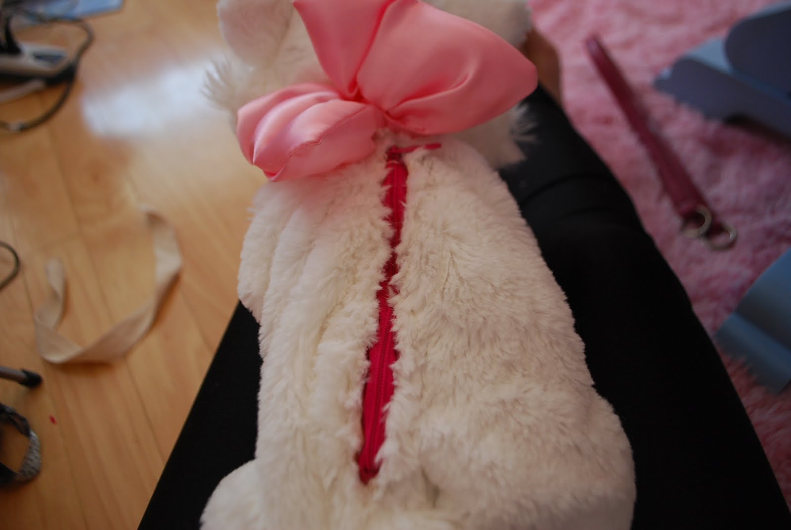 My Darling Rainbow: Making a Purse out of a Stuffed Animal