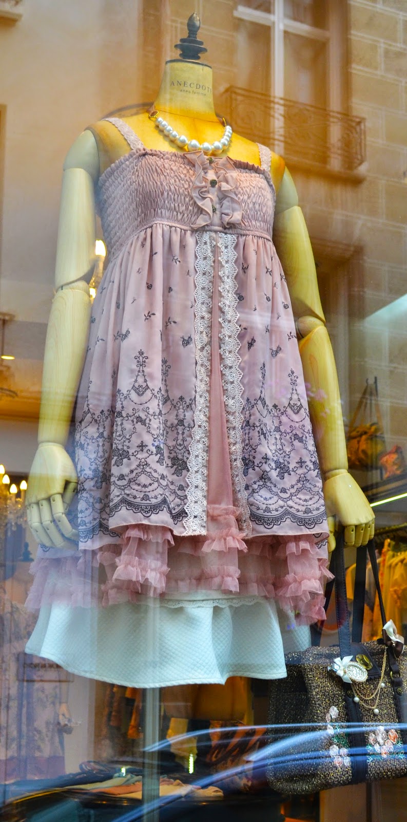 Lace, embroidery and Ruffles so sweet