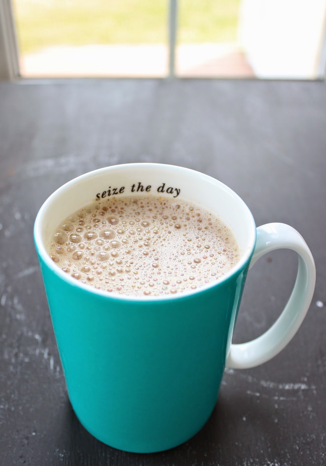 Stew or a Story Cocoa Almond Butter Latte