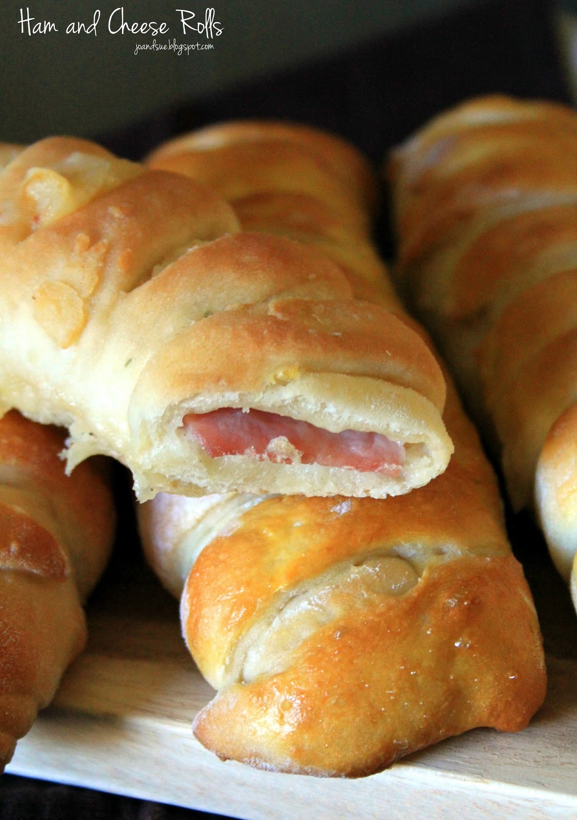 Jo and Sue Ham and Cheese Rolls
