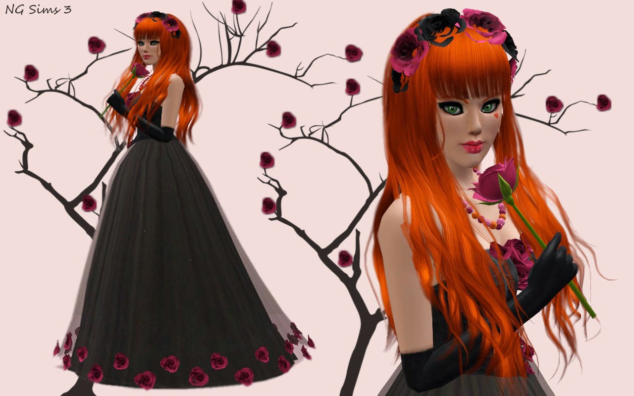 NG Sims 3 Witch Pumpkin (Happy Halloween)