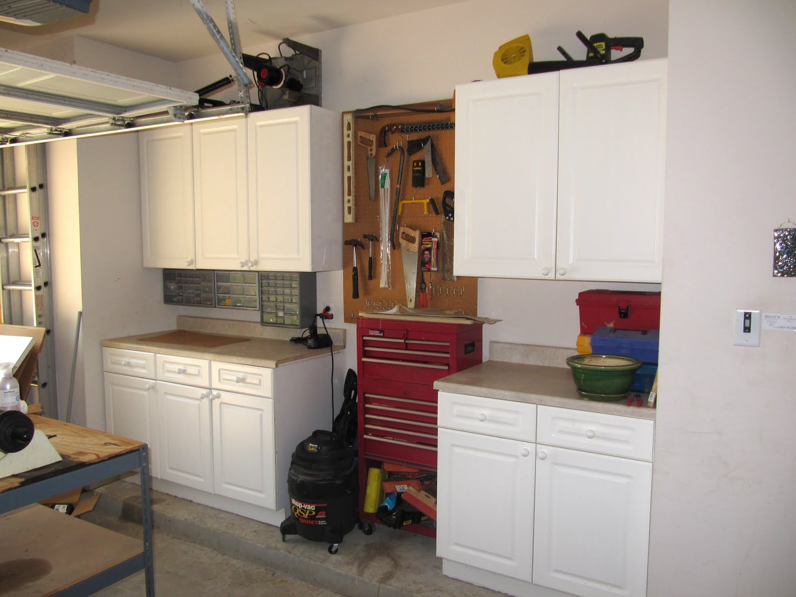 Vickie Hallmark Kitchen Remodel Cabinets Moved To The Garage