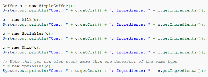 Manit Tree Design Pattern Decorator Pattern