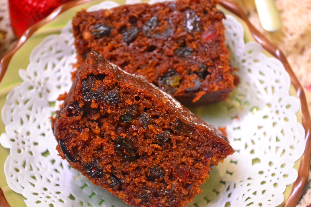 Through The Kitchen Door Steamed Fruit Cake
