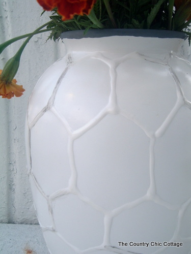 West Elm Green White Paint Vase West Elm Green White Paint Vase
