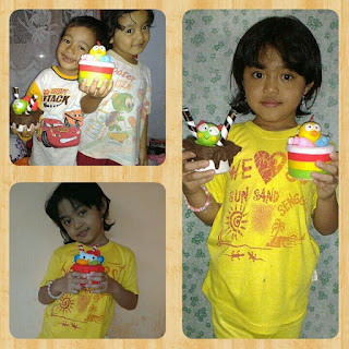 toples mini flanel toples hias flanel