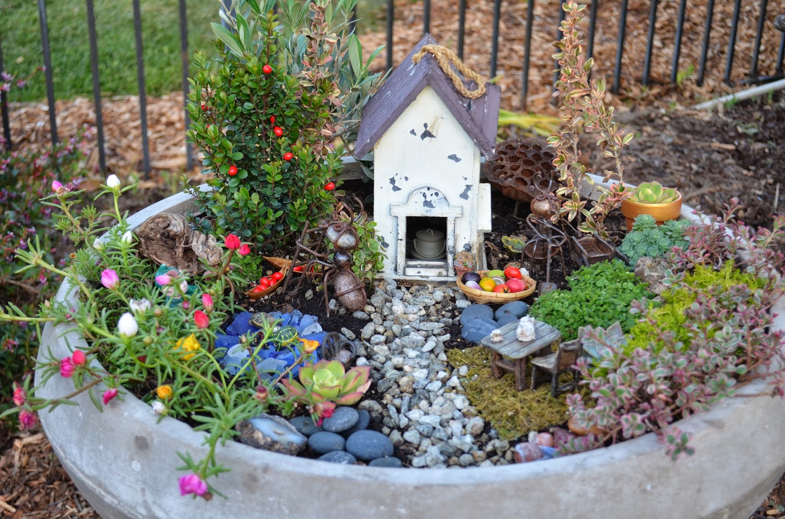 Entertaining From an Ethnic Indian Kitchen Getting ready for garden