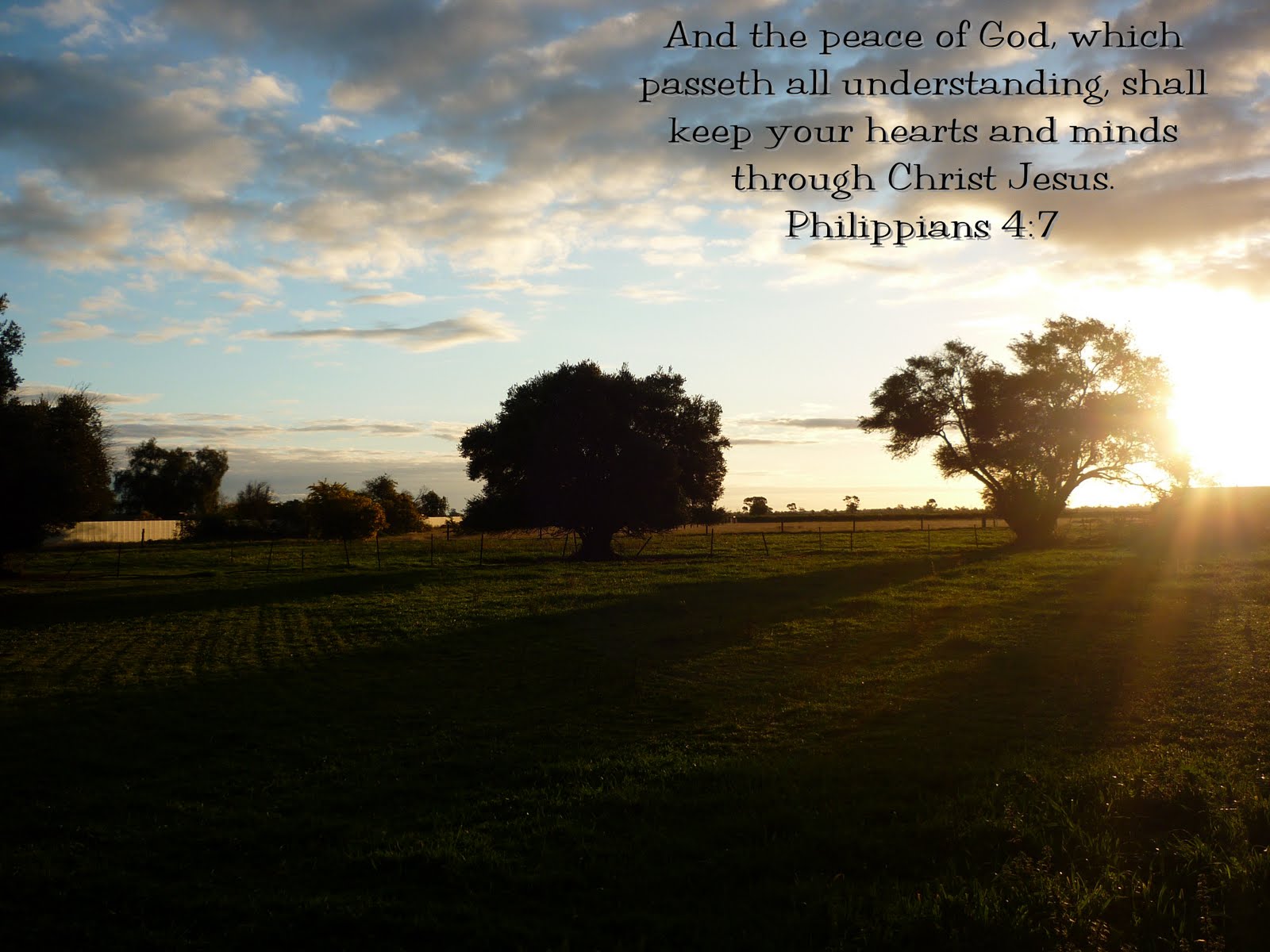 KJV Bible Wallpapers: Philippians 4:7