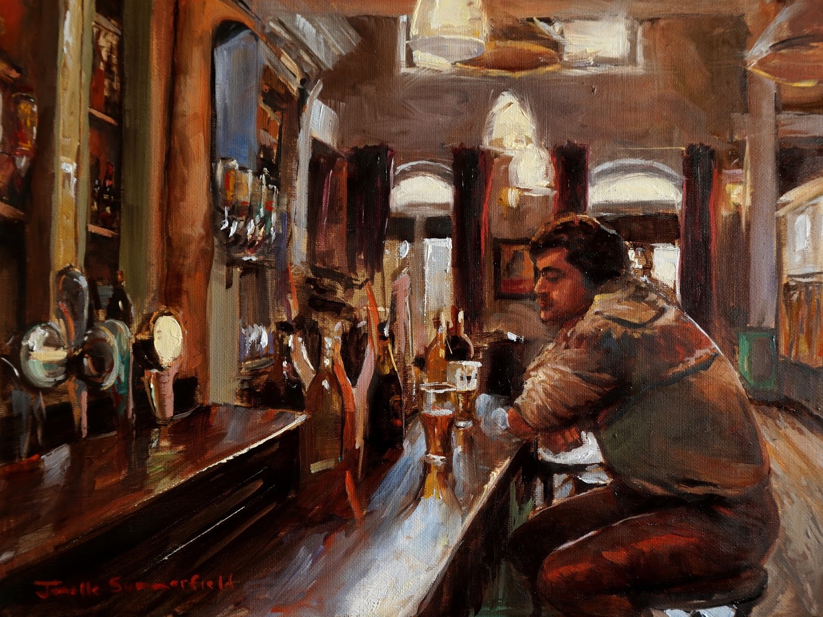 Jonelle Summerfield Oil Paintings 2015