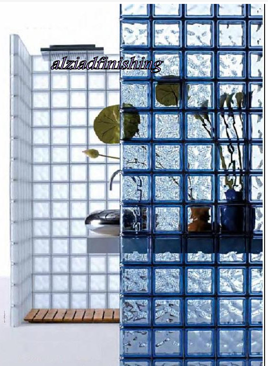 alziad finishing ديكور طوب زجاج / Glass Bricks alziad finishing ديكور طوب زجاج / Glass Bricks