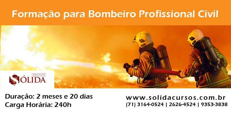Curso de bombeiro civil em recife