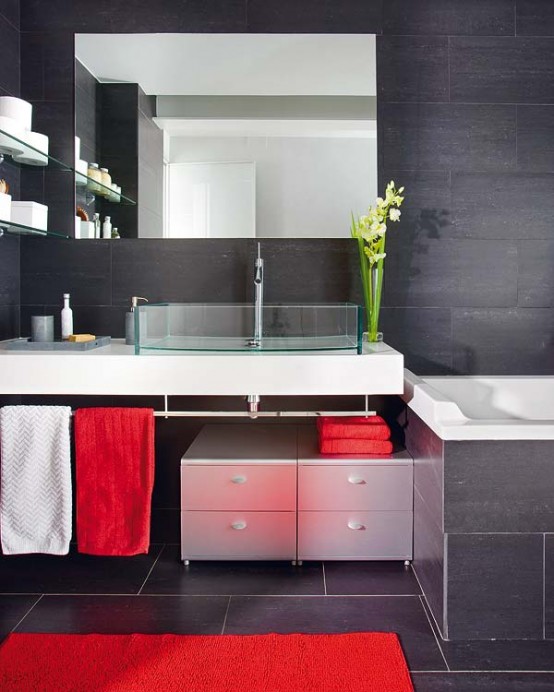 Concepto de Baño Negro, Ideas de Baño limpio y con Estilo | Decoracion