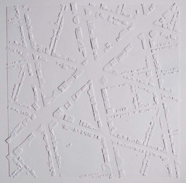 of paper and things paper arts cut paper maps