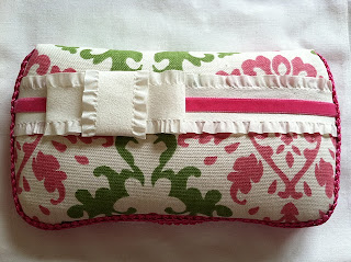 Pink n Green Damask 2