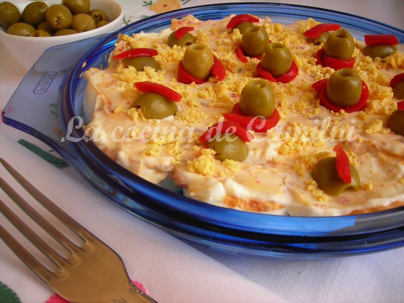 La cocina de Camilni: Huevos rellenos de piquillos y anchoas