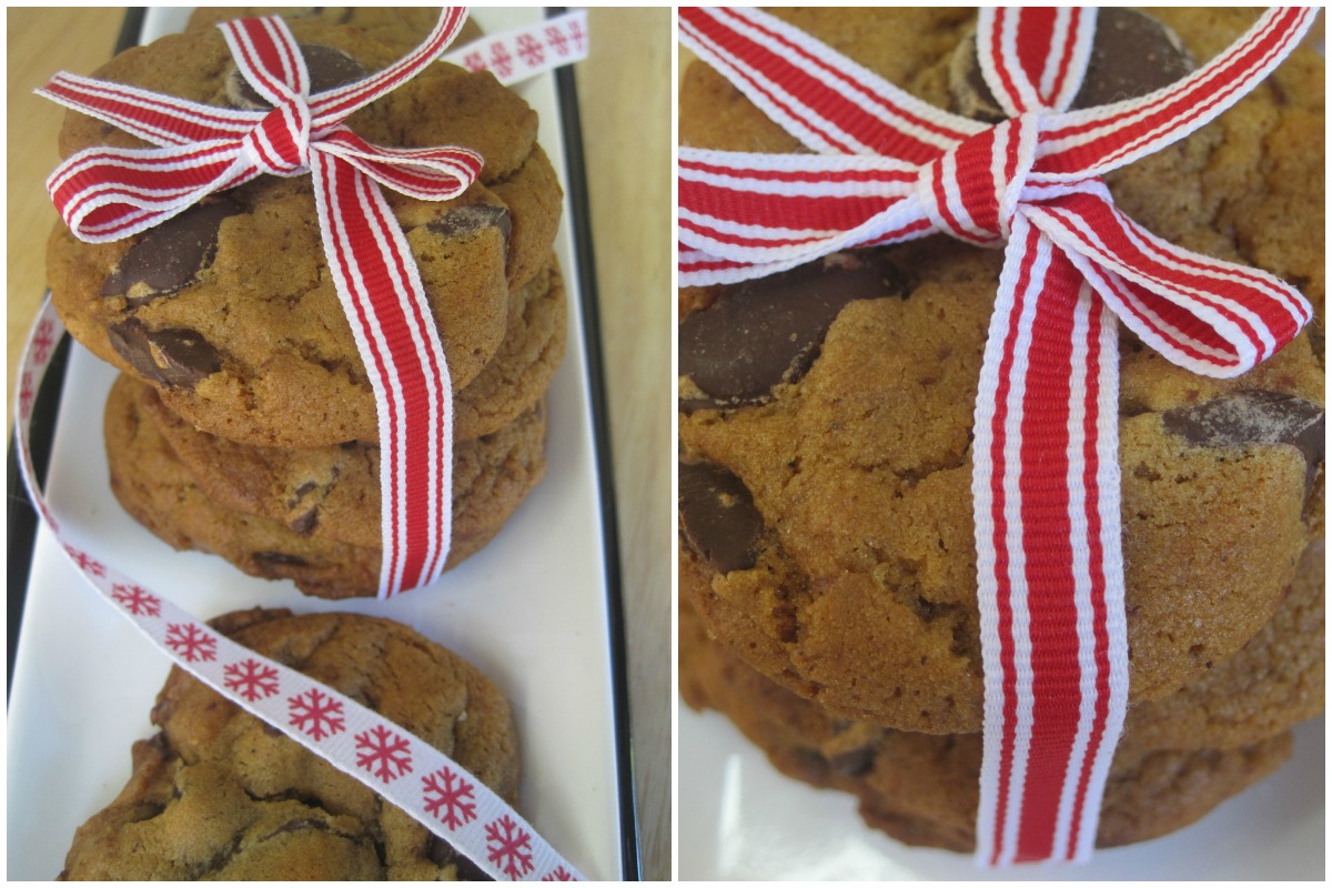 my feelings taste like cupcakes: Gingerbread Chocolate Chip Cookies