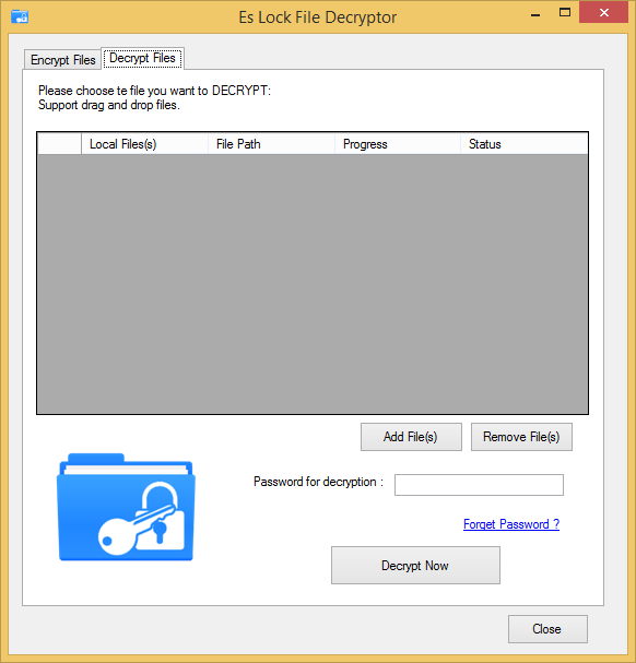 Roosters Lab ES FILE EXPLORER LOCK FEATURE ON PC