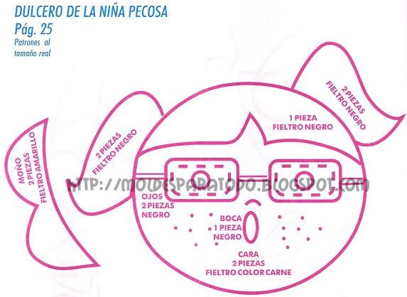 Moldes de: *♥* Bolsas , *♥* Dulceros , *♥* El Chavo