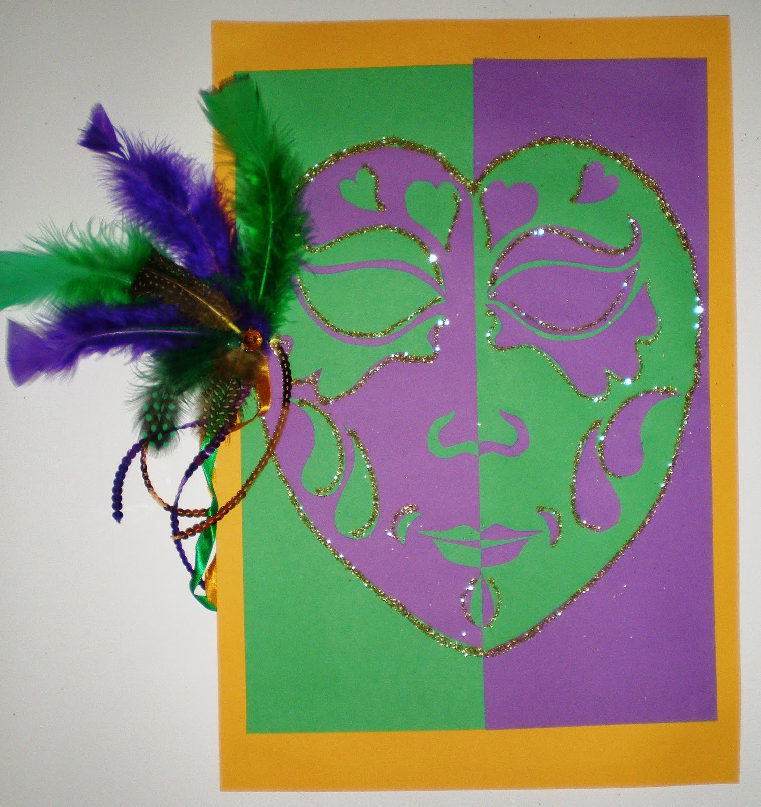 mardi gras art projects for elementary