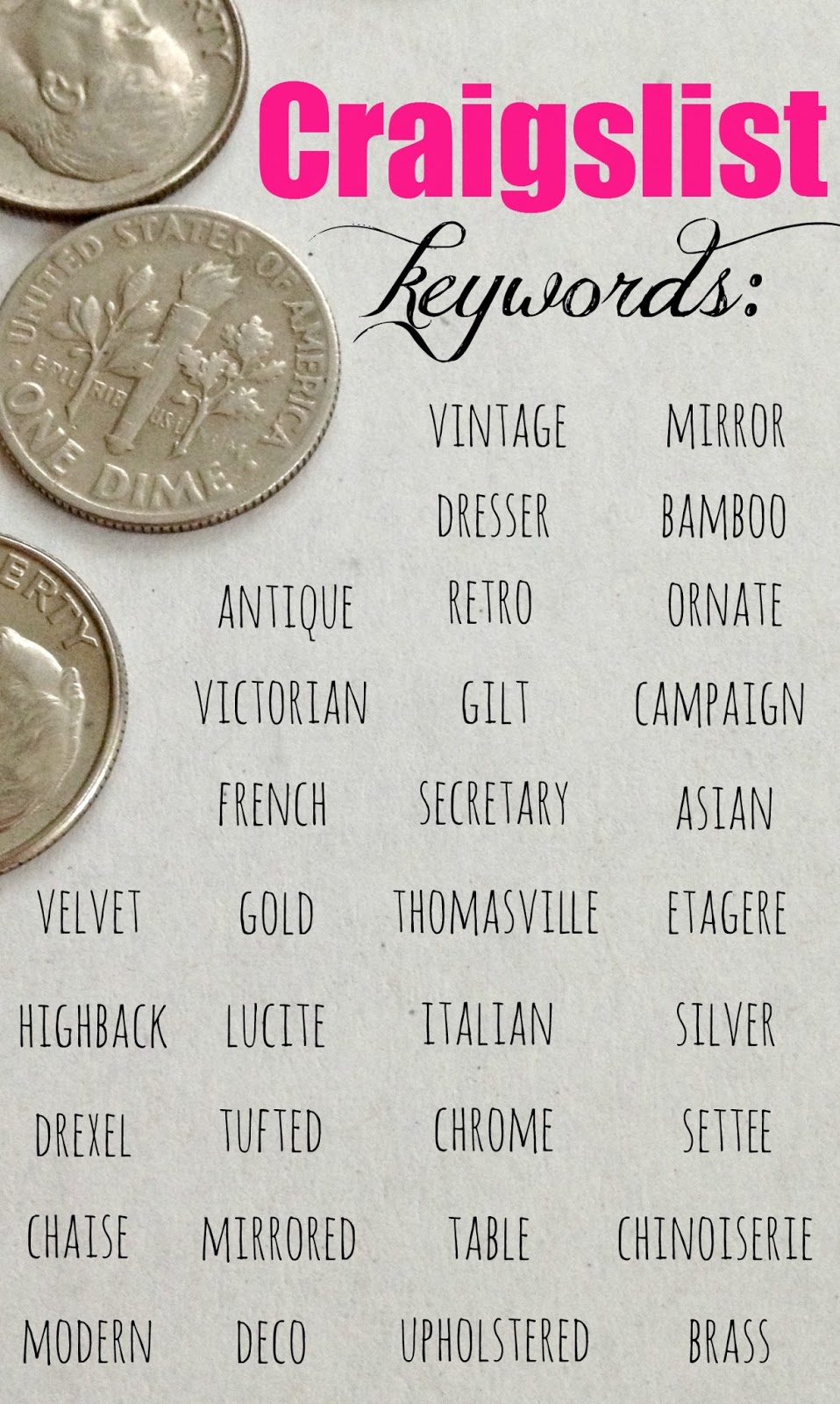 LiveLoveDIY: 10 Craigslist Tips & Tricks 10 Craigslist Tips & Tricks: How to find the best vintage & antique furniture on - LiveLoveDIY: 10 Craigslist Tips & Tricks