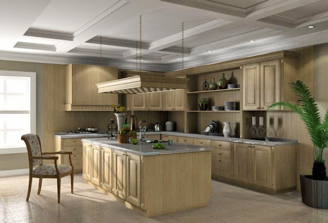 Classic Kitchen Cabinet with Modern Look