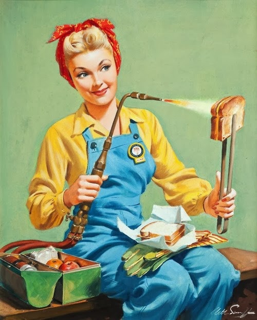 Flashback Summer: 1940s Working Woman Style Series - factory, farm, land girl