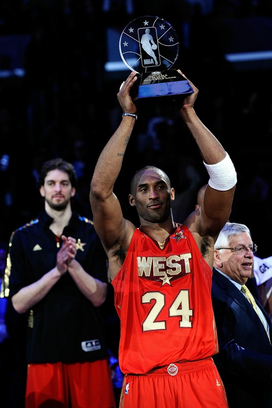 kobe bryant dunks on lebron james all star game 2011. kobe bryant dunks on lebron