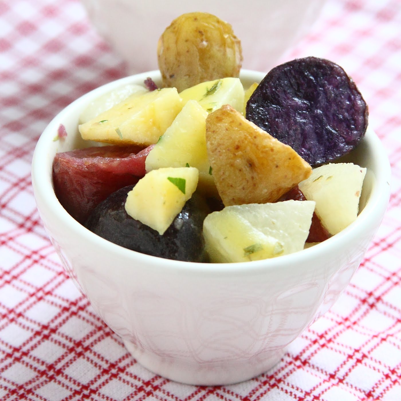 ShowFood Chef Heart Healthy Apple, Jicama & Potato Salad