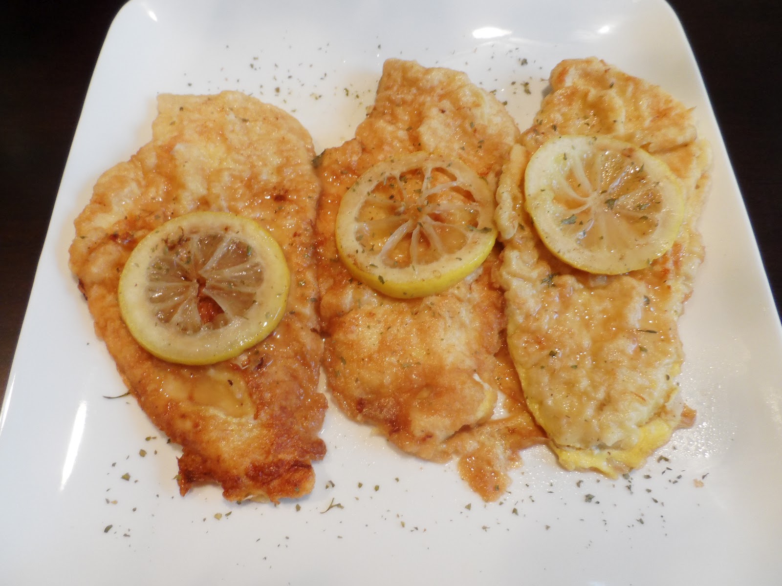 Nan's Home Cooking Parmesan Chicken Francese