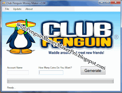 club penguin game money maker online
