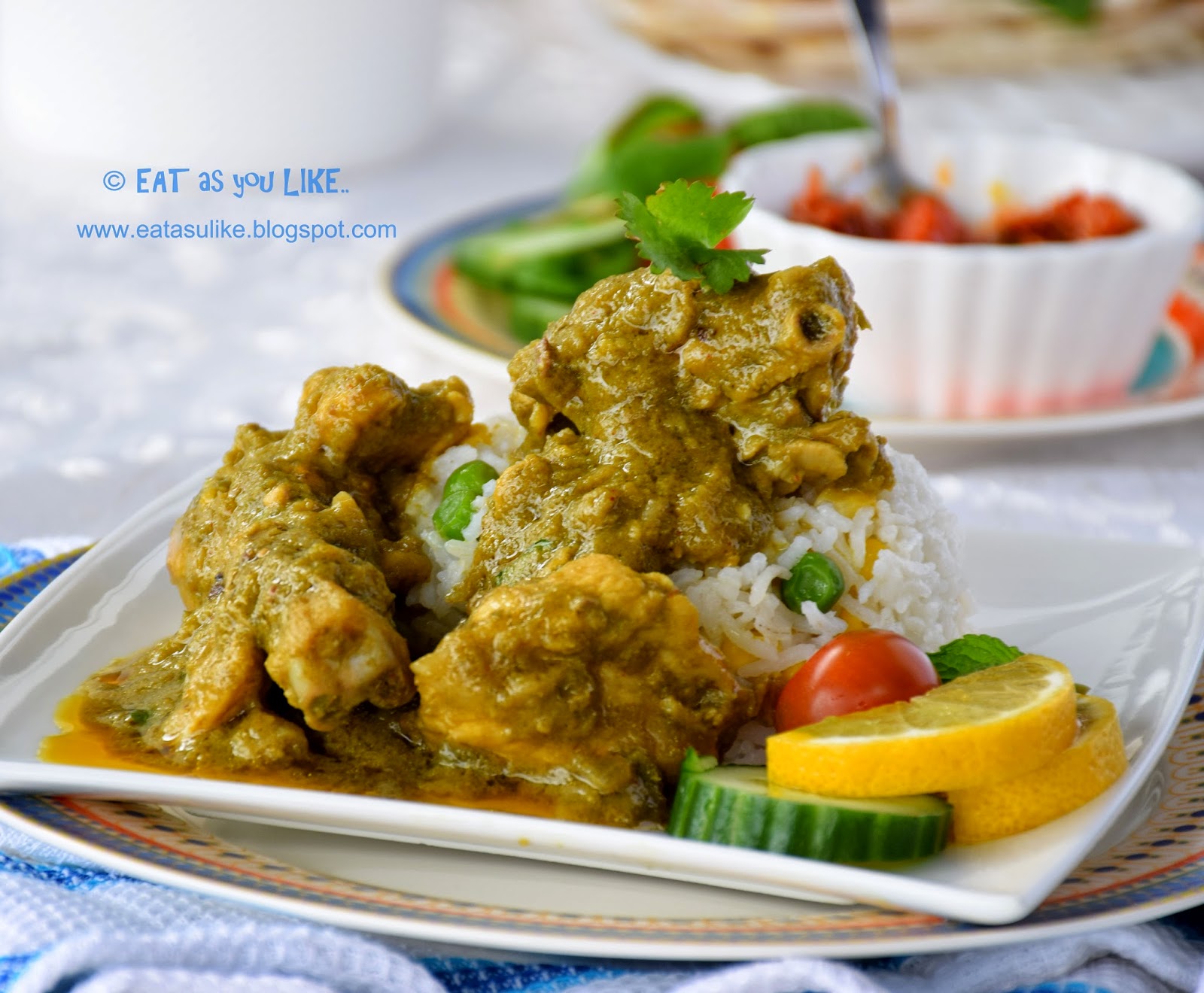 Eat as you Like FENNEL AND CORIANDER CHICKEN CURRY