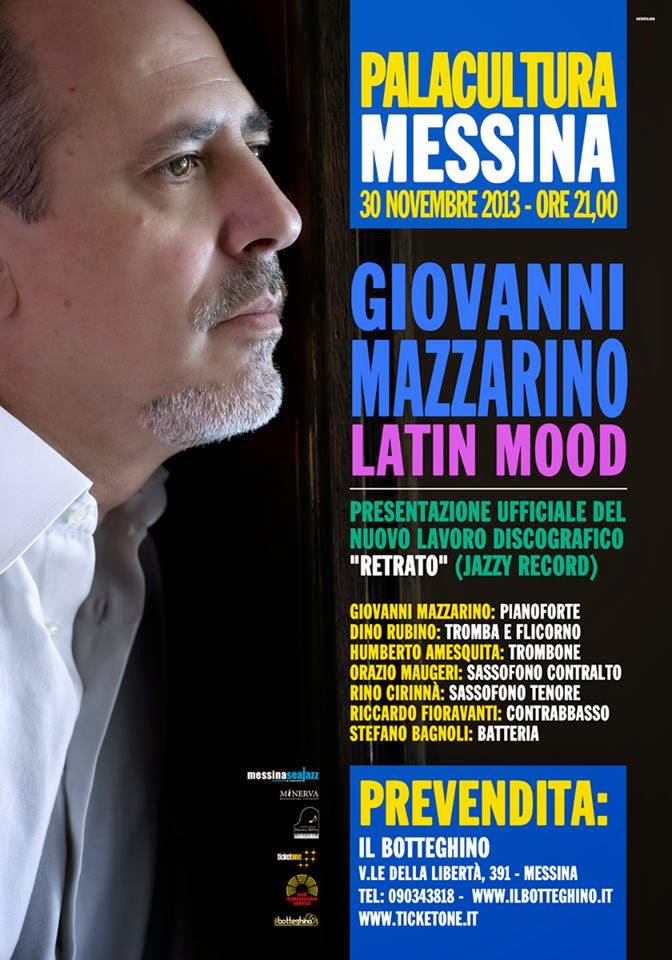 A MESSINA IL JAZZ DI GIOVANNI MAZZARINO ANCHE PER GLI UNIVERSITARI