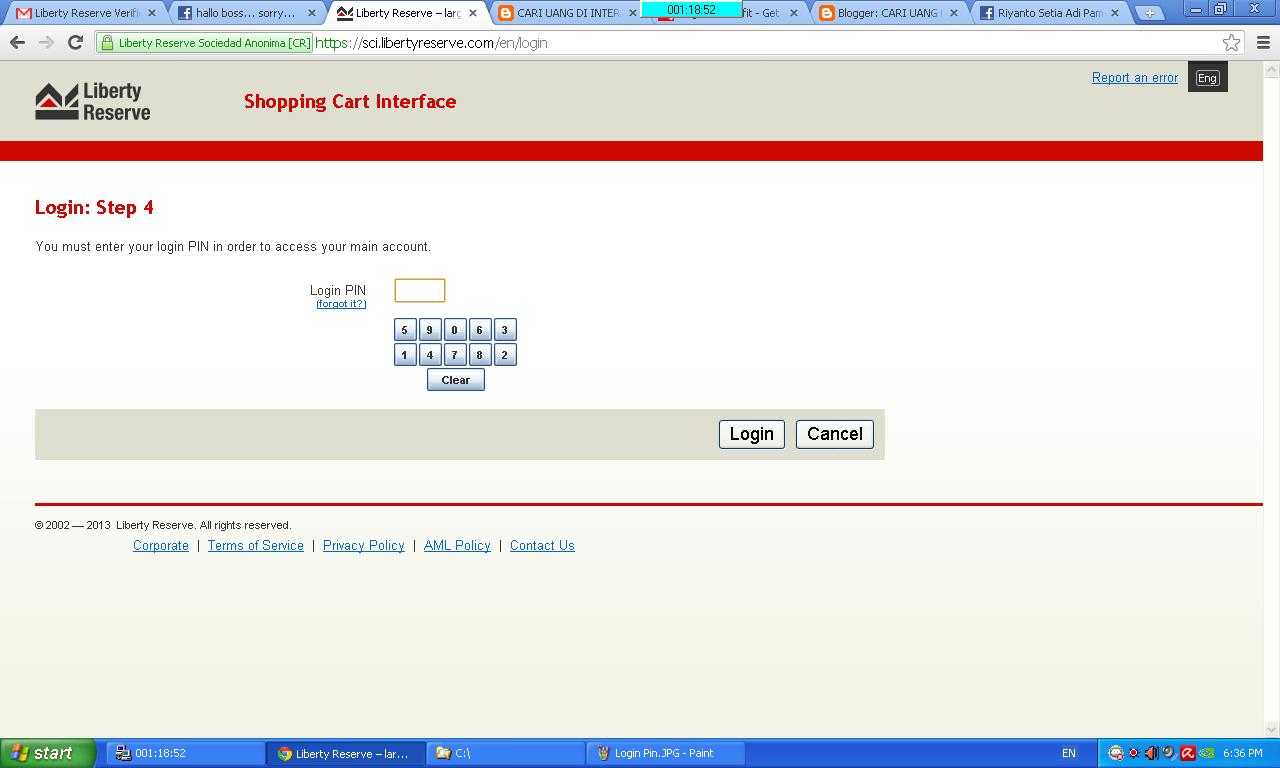 Cara Cepat dan Mudah Mengisi Saldo Liberty Reserve