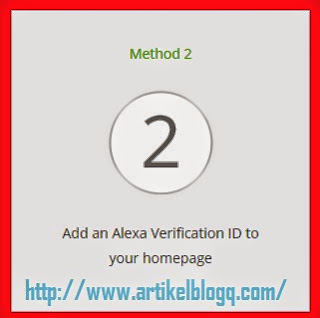 gambar Cara Terbaru Verifikasi Blog Ke Alexa Tampilan 2015