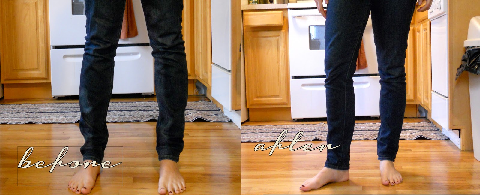 A North Star in an Eastern Sky DIY Denim DoOver shorten jeans while