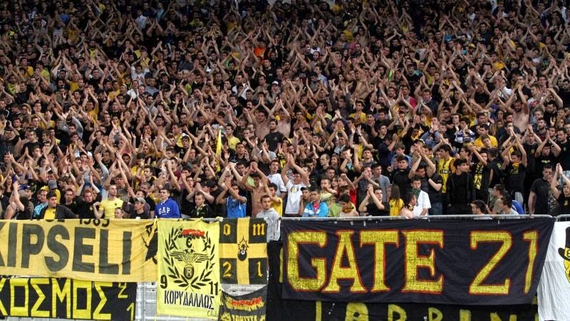 Aek Soccer Fans Ring Of Fire Aek Soccer Fans Ring Of Fire