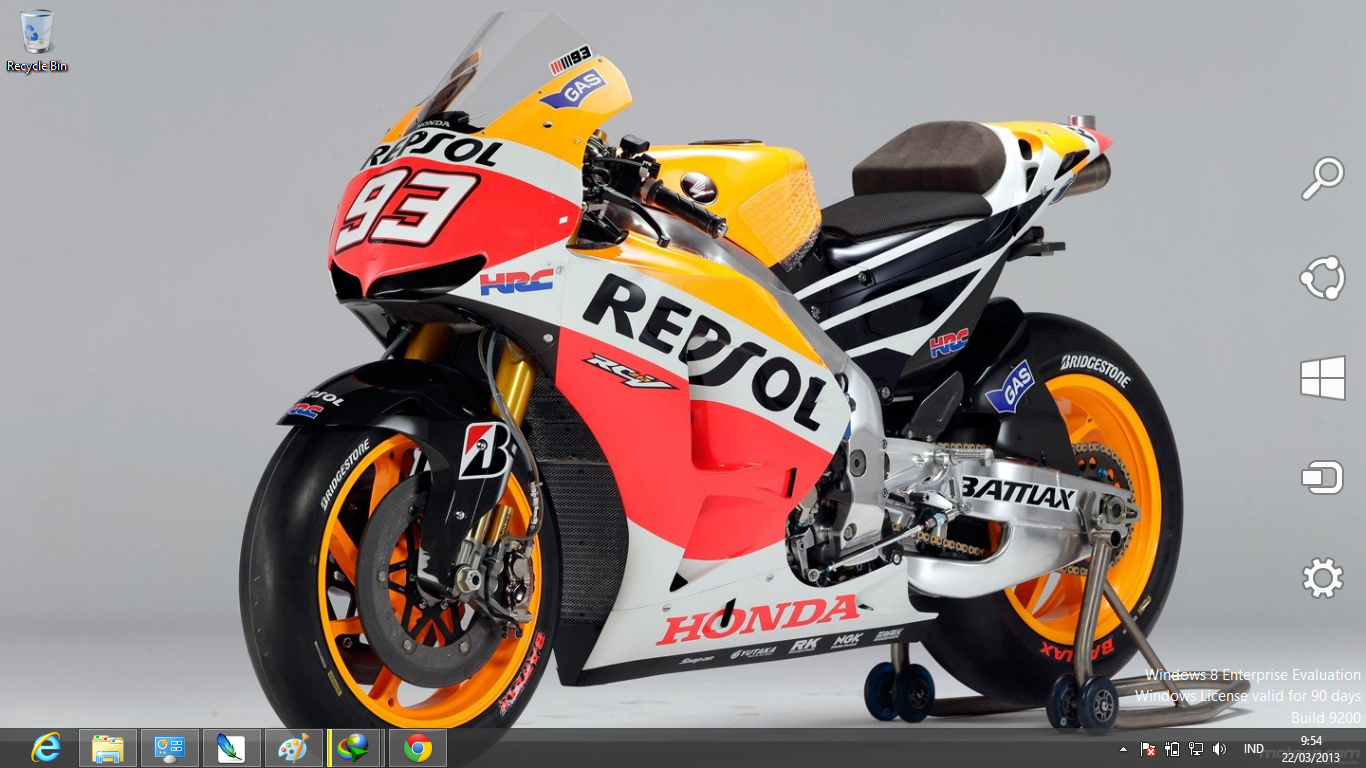 marc marquez motogp 2013 windows 7 and 8 theme ouo themes