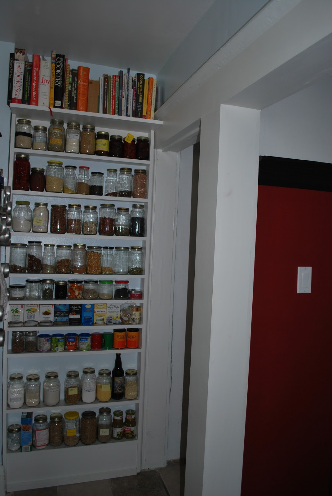 The Doss Built in Kitchen Shelves, East Side